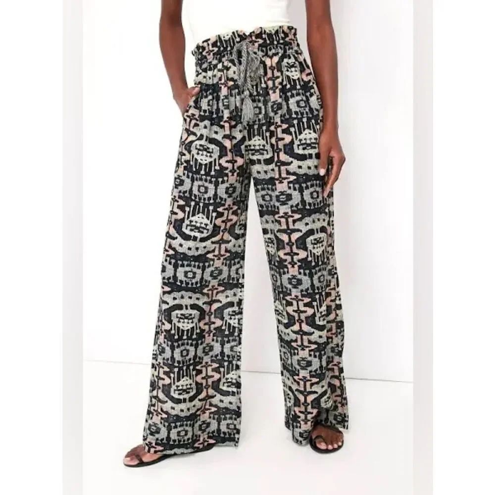 Ulla Johnson Vanessa Pant in Ocean NWT NEW Size Small Beach Pant Flowy
